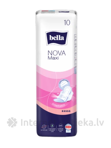 Bella higiēniskās paketes Nova Maxi Softiplait, 10 gb. | internetaptieka.lv
