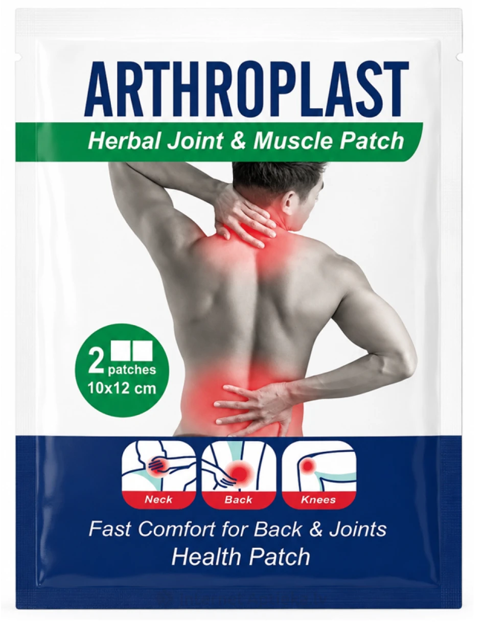 ARTHROPLAST Plāksteri 10*12 cm, 2 gb. | internetaptieka.lv