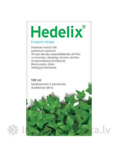 Hedelix sīrups, 100 ml | internetaptieka.lv