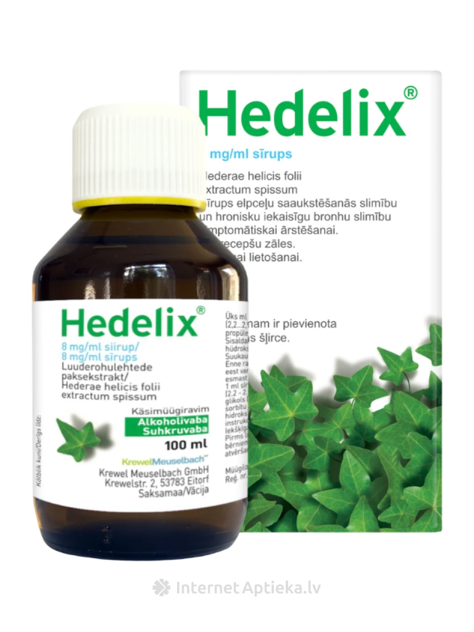 Hedelix Сироп, 100 мл | internetaptieka.lv