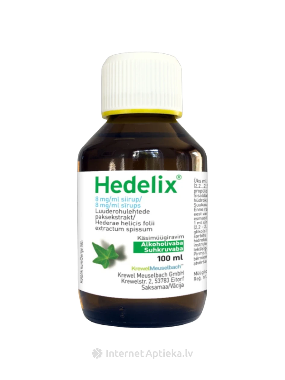 Hedelix Сироп, 100 мл | internetaptieka.lv