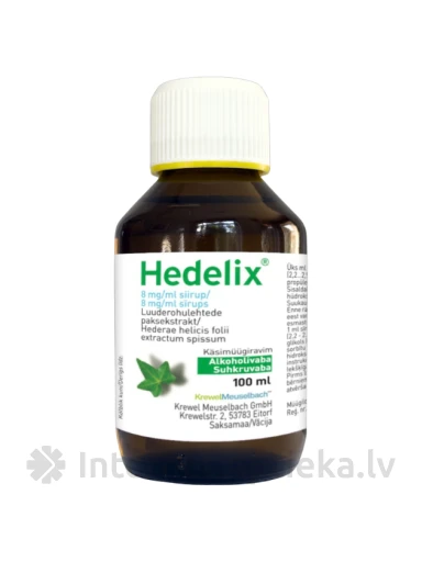 Hedelix Сироп, 100 мл | internetaptieka.lv