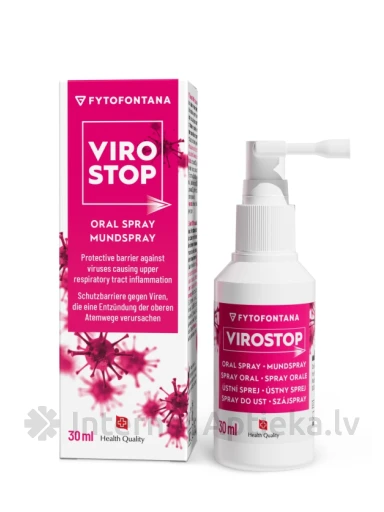 Fytofontana VIROSTOP аэрозоль для рта, 30 мл | internetaptieka.lv