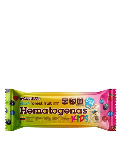 Hematogenas vita+ Kids ar meža ogu garšu, 33 g | internetaptieka.lv