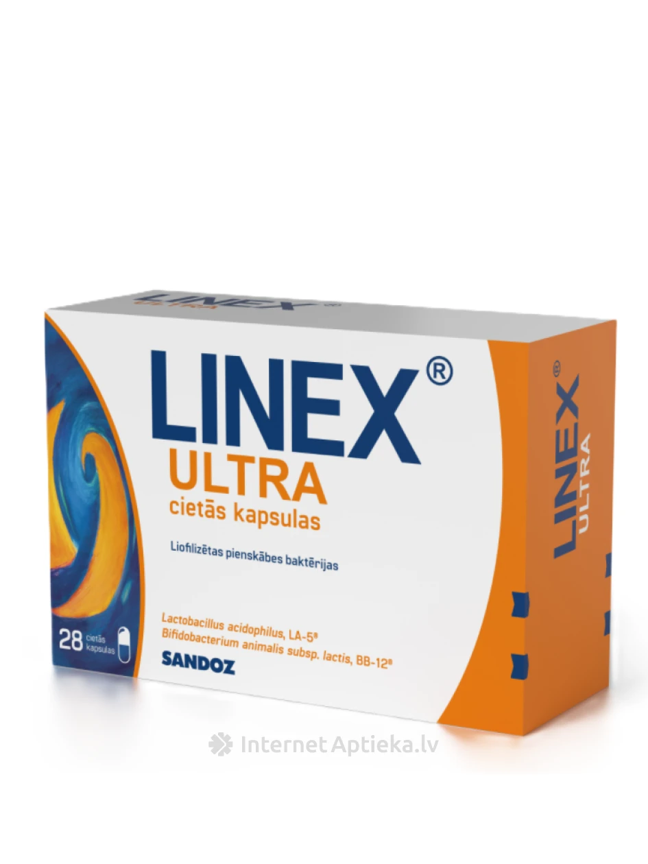 Linex® Ultra kietosios kapsulės, 28 vnt | internetaptieka.lv