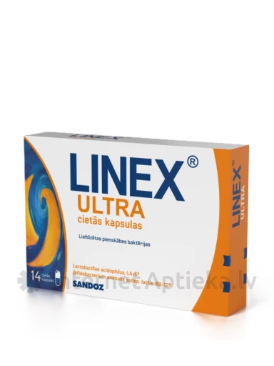 Linex® Ultra kapsulės, 14 kietųjų kapsulių | internetaptieka.lv