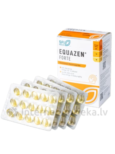 EQUAZEN® Forte kapsulės, 60 vnt | internetaptieka.lv
