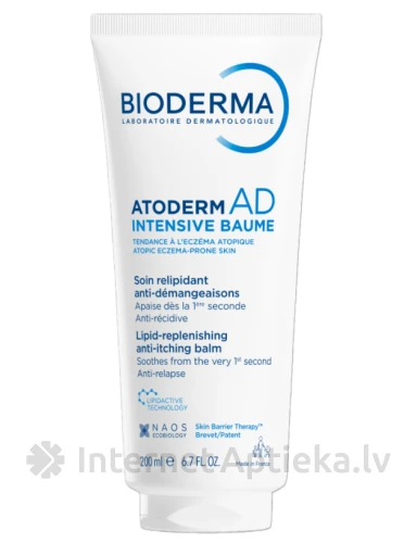 BIODERMA Atoderm AD Intensive baume palsam, 200 ml | internetaptieka.lv