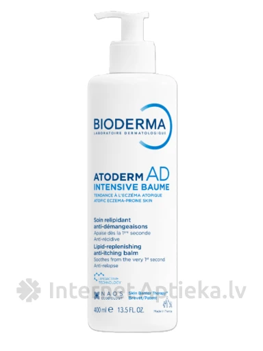 BIODERMA Atoderm AD Intensive palsam, 400 ml | internetaptieka.lv