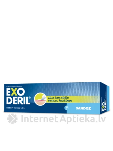 Exoderil 1% krēms, 30 g | internetaptieka.lv