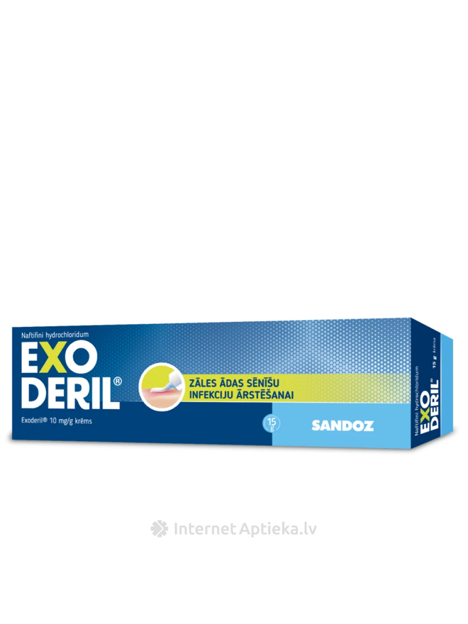 Exoderil 1% krēms, 15 g | internetaptieka.lv