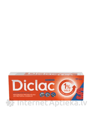 Diclac gels 1%, 100 g | internetaptieka.lv