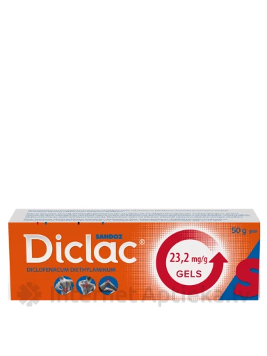 Diclac 23.2mg/g gels, 50 g | internetaptieka.lv