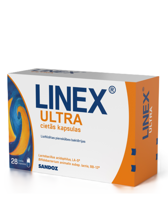 Linex® Ultra cietās kapsulas, 28 gb