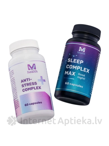 MV Health Anti-Stress + Sleep Complex Max (Komplektas) | internetaptieka.lv