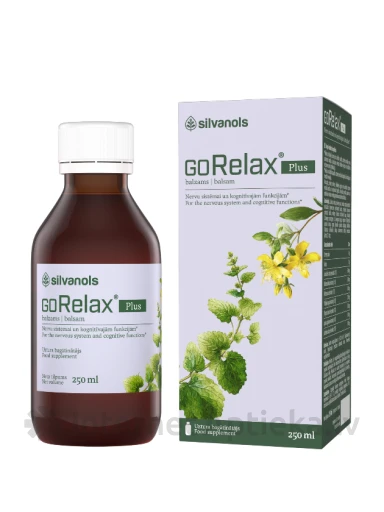 Silvanols GoRelax Plus balzamas, 250 ml | internetaptieka.lv