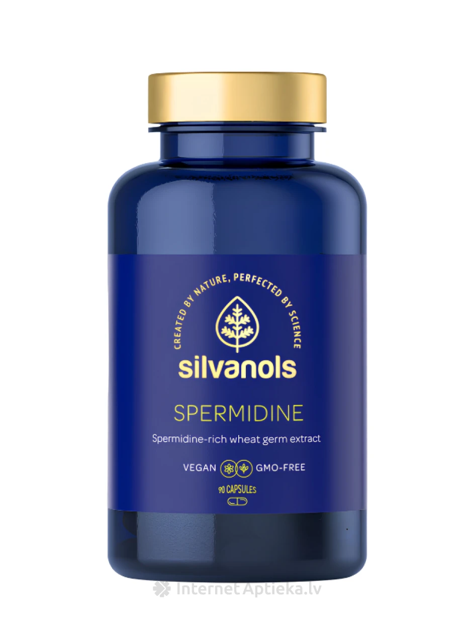 Silvanols SPERMIDINE kapslid, 90 tk | internetaptieka.lv