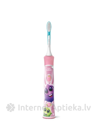 Philips Sonicare Lastele 3+ Elektriline hambahari, roosa, 1  tk | internetaptieka.lv