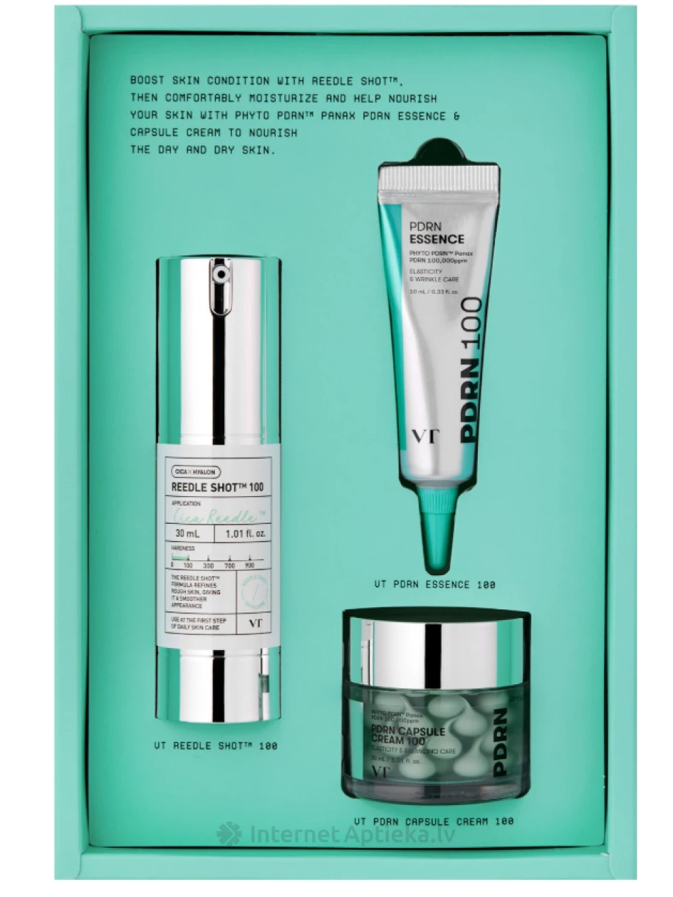VT Cosmetics Glow Ritual Holiday Kit 3 dalių mini komplektas | internetaptieka.lv