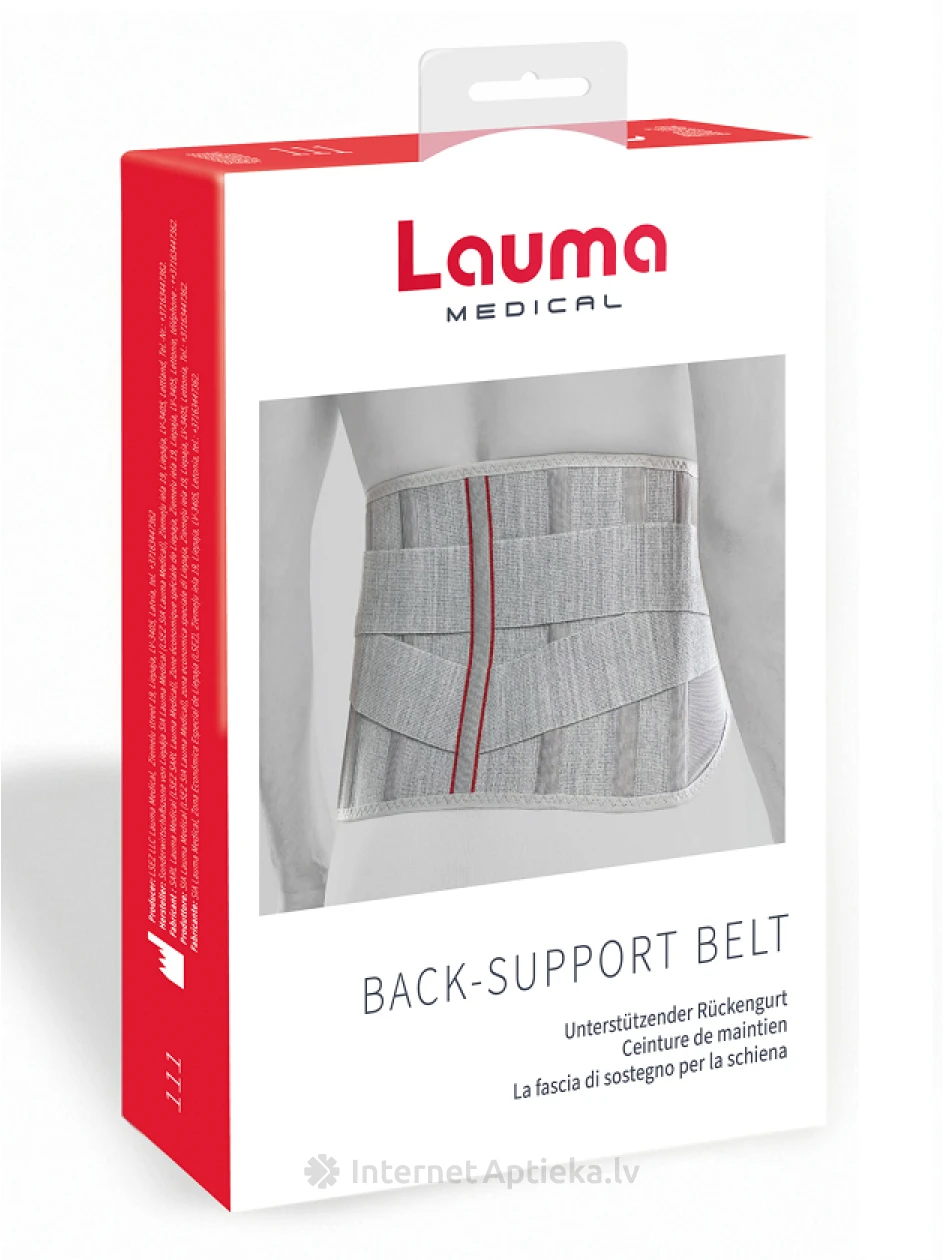 Lauma Medical toetav vöö seljale S, 1 tk | internetaptieka.lv