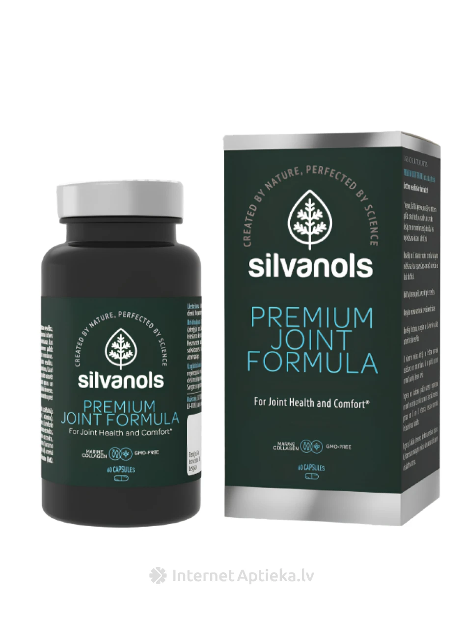 Silvanols PREMIUM JOINT FORMULA kapslid, 60 tk | internetaptieka.lv