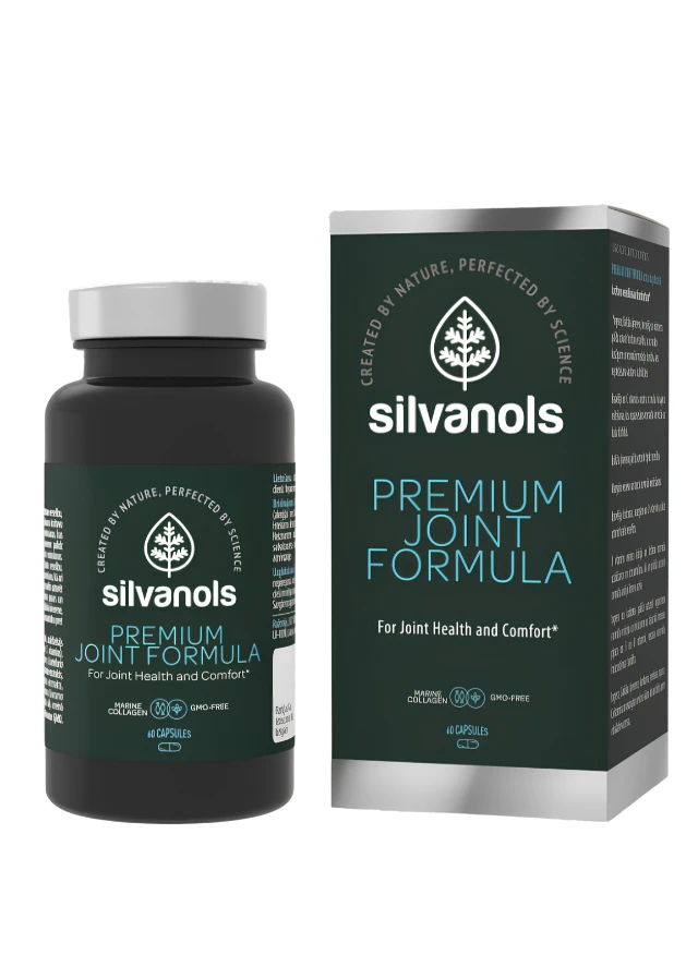 SILVANOLS Premium Joint Formula kapsulas, 60 gab.
