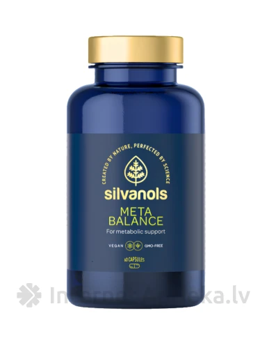 Silvanols METABALANCE kapslid, 60 tk | internetaptieka.lv