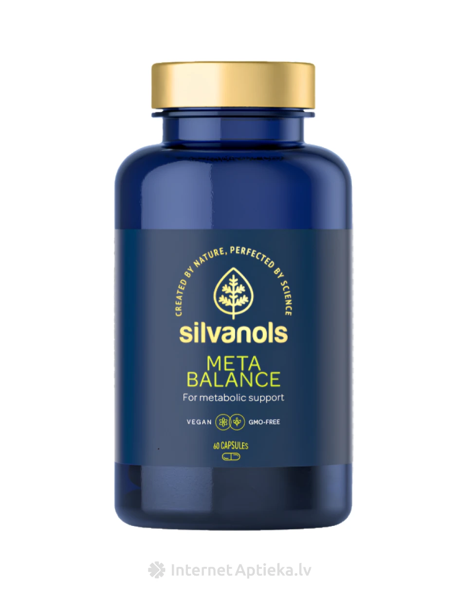 Silvanols METABALANCE kapslid, 60 tk | internetaptieka.lv
