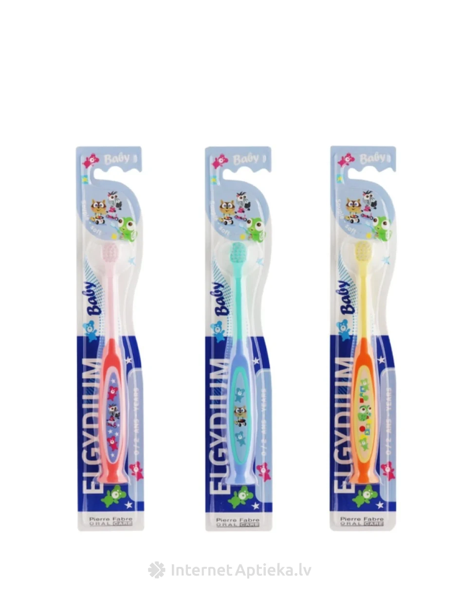 ELGYDIUM Zobu birste BABY, 1 gb. | internetaptieka.lv