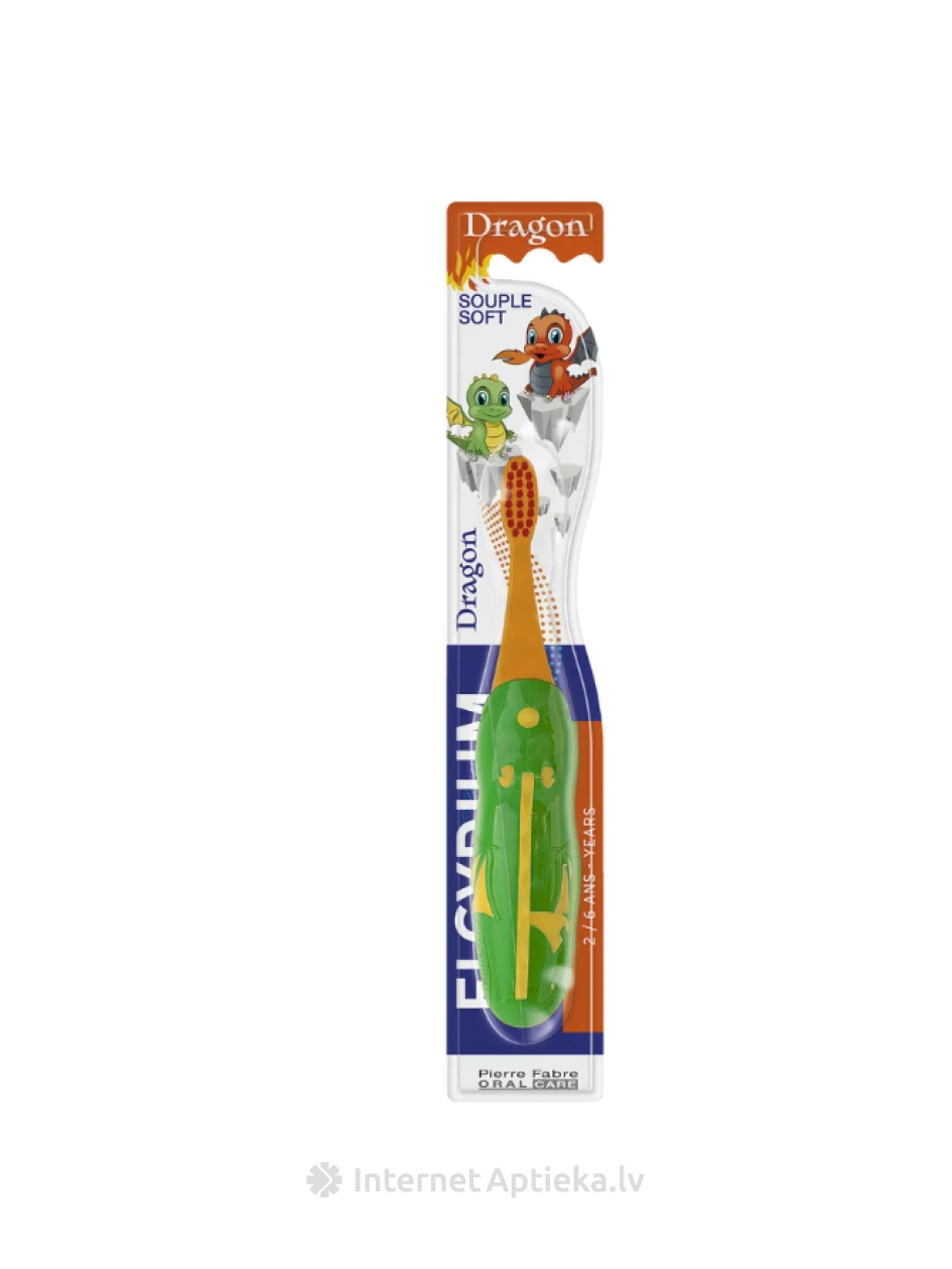 ELGYDIUM Zobu birste KIDS DRAGON | internetaptieka.lv