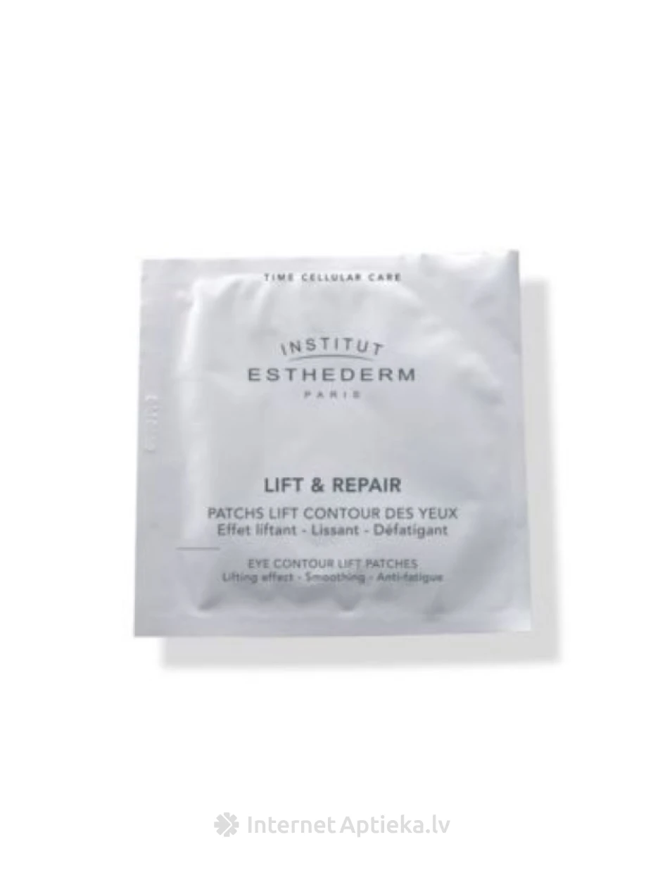 Institut Esthederm Lift & Repair plāksnīšu maska acu zonai, 10x2 gb. | internetaptieka.lv