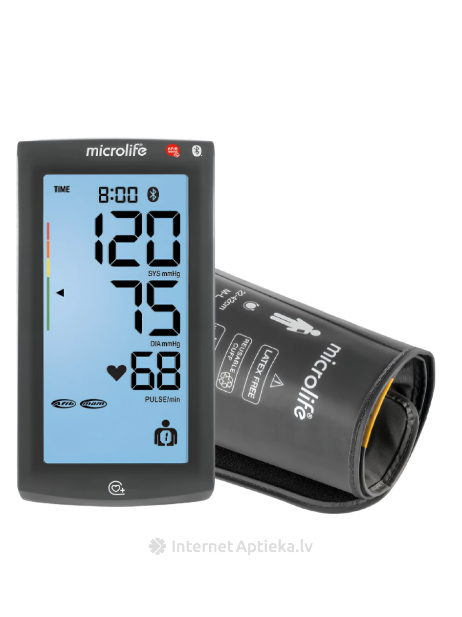 Microlife BP A7 Touch BT измеритель артериального давления | internetaptieka.lv