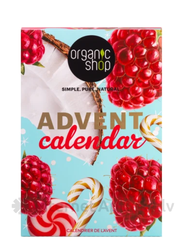 ORGANIC SHOP 24 dienu labsajūtas adventes kalendārs | internetaptieka.lv
