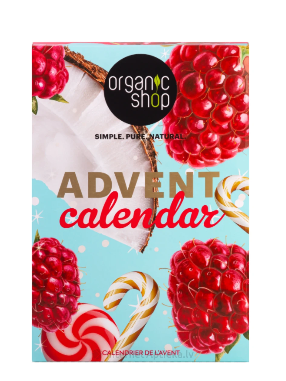 ORGANIC SHOP 24 dienu labsajūtas adventes kalendārs | internetaptieka.lv