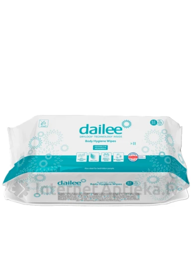 DAILEE Body Wipe niisked salvrätikud, 65 tk | internetaptieka.lv