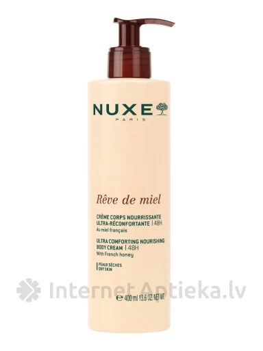 NUXE Rêve de Miel питательный крем для тела, 400 мл | internetaptieka.lv