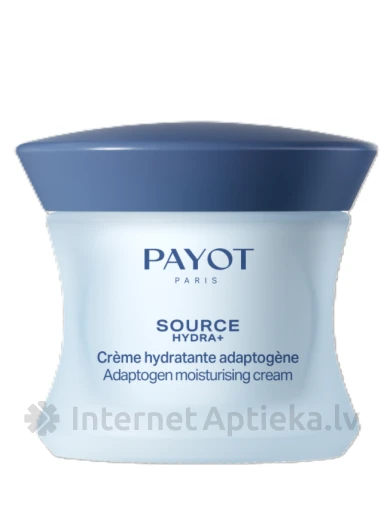PAYOT SOURCE HYDRA+ ADAPTOGEN MOISTURISING CREAM sejas krēms, 50 ml | internetaptieka.lv