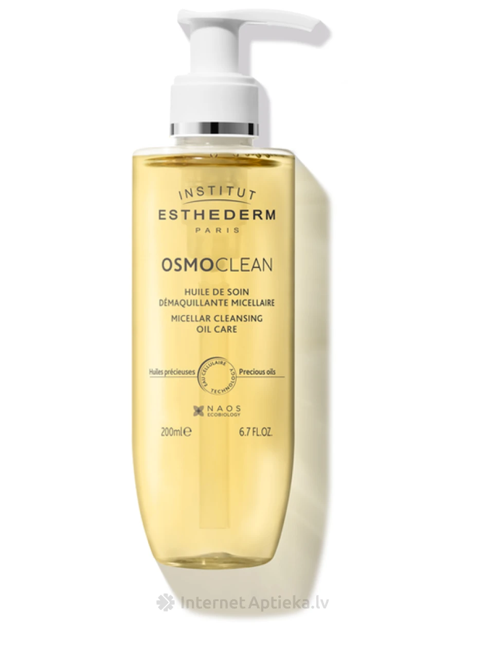 Institut Esthederm Osmoclean mitsellaarne puhastusõli, 200 ml | internetaptieka.lv