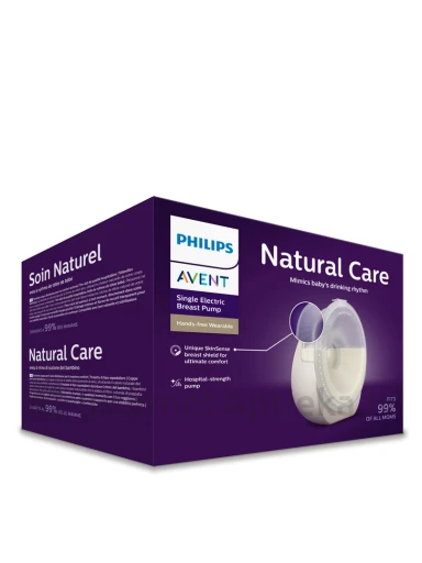 Philips Avent Natural Care носимый молокоотсос, освобождающий руки (перезаряжаемый) | internetaptieka.lv