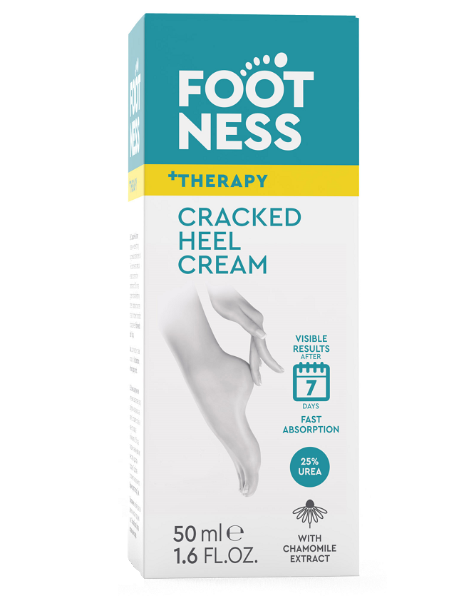FOOTNESS 25% urea krēms saplaisājušiem papēžiem