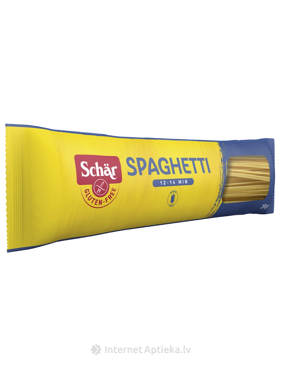 Schär Spaghetti bezglutēna makaroni, 250 g | internetaptieka.lv