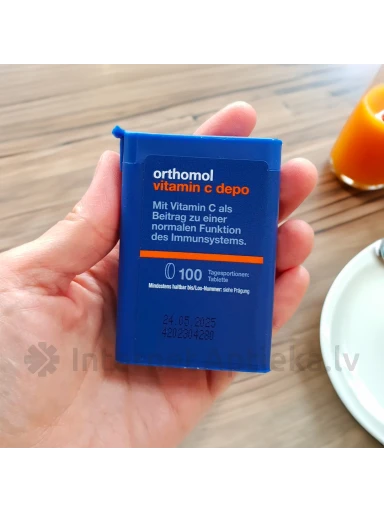 Orthomol Vitamin C Depo, 100 tabletes | internetaptieka.lv