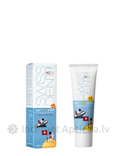 Swissdent Kids My Little Star zobu pasta, 50 ml | internetaptieka.lv