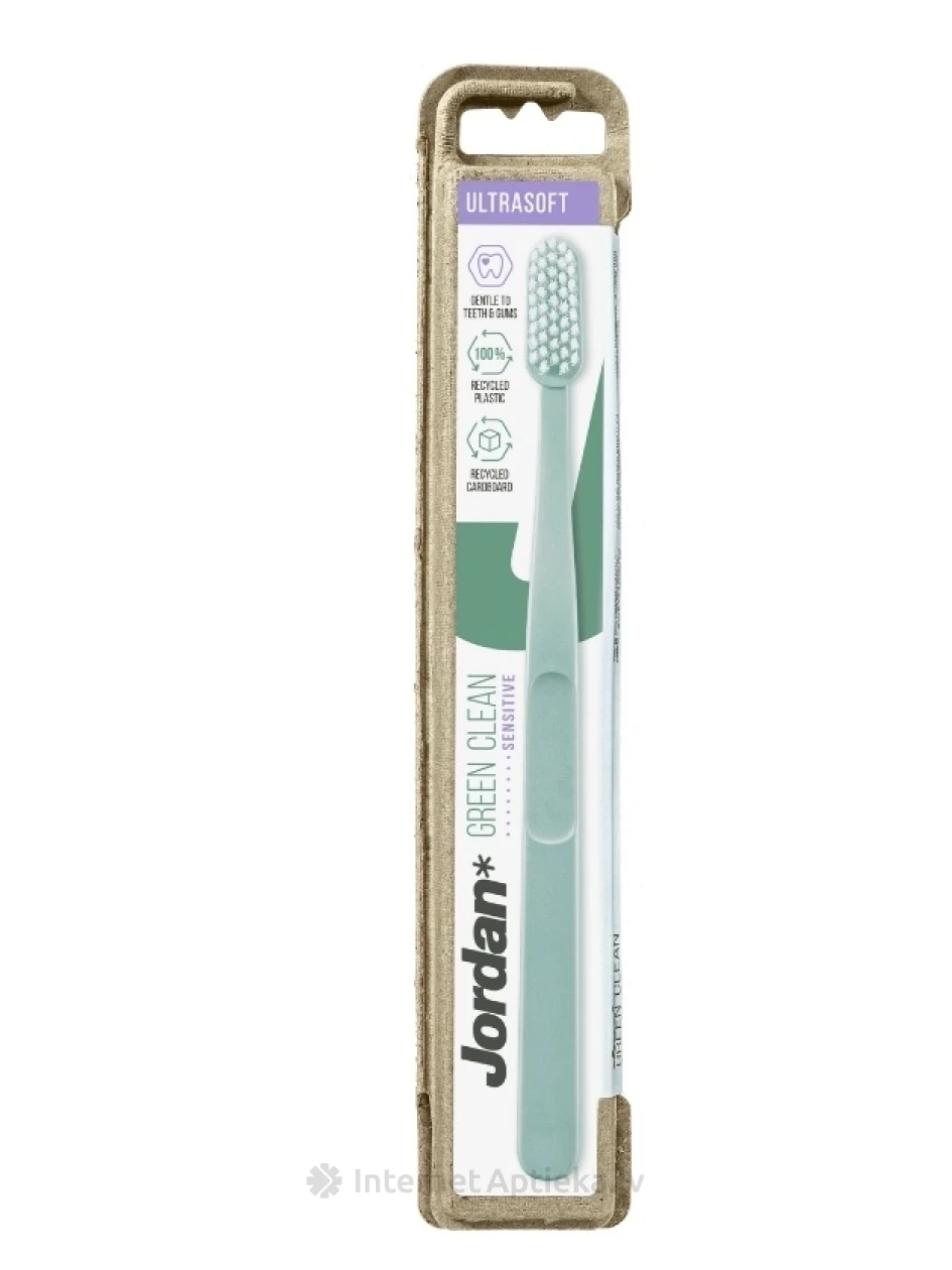 JORDAN Green Clean Sensitive Зубная щетка очень мягкая, 1 шт. | internetaptieka.lv