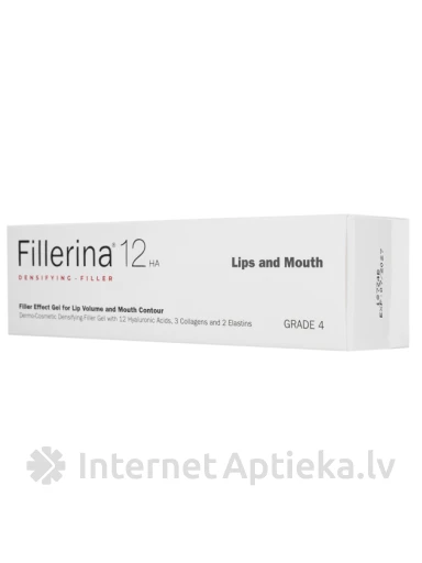 FILLERINA 12HA гель для губ и контура губ Интенсивность 4, 7 мл | internetaptieka.lv