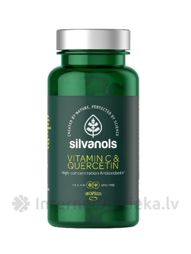 Vitamin C&Quercetin, 120 kapsulas | internetaptieka.lv