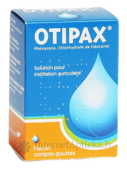 Otipax ausu pilieni, šķīdums