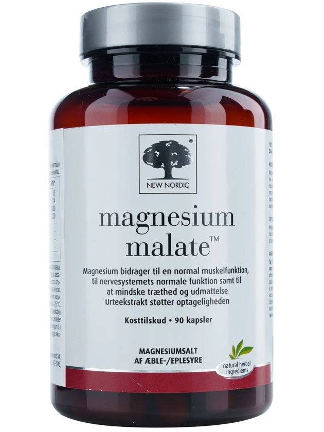 New Nordic Magnesium malate, 90 kaps. - InternetAptieka.lv