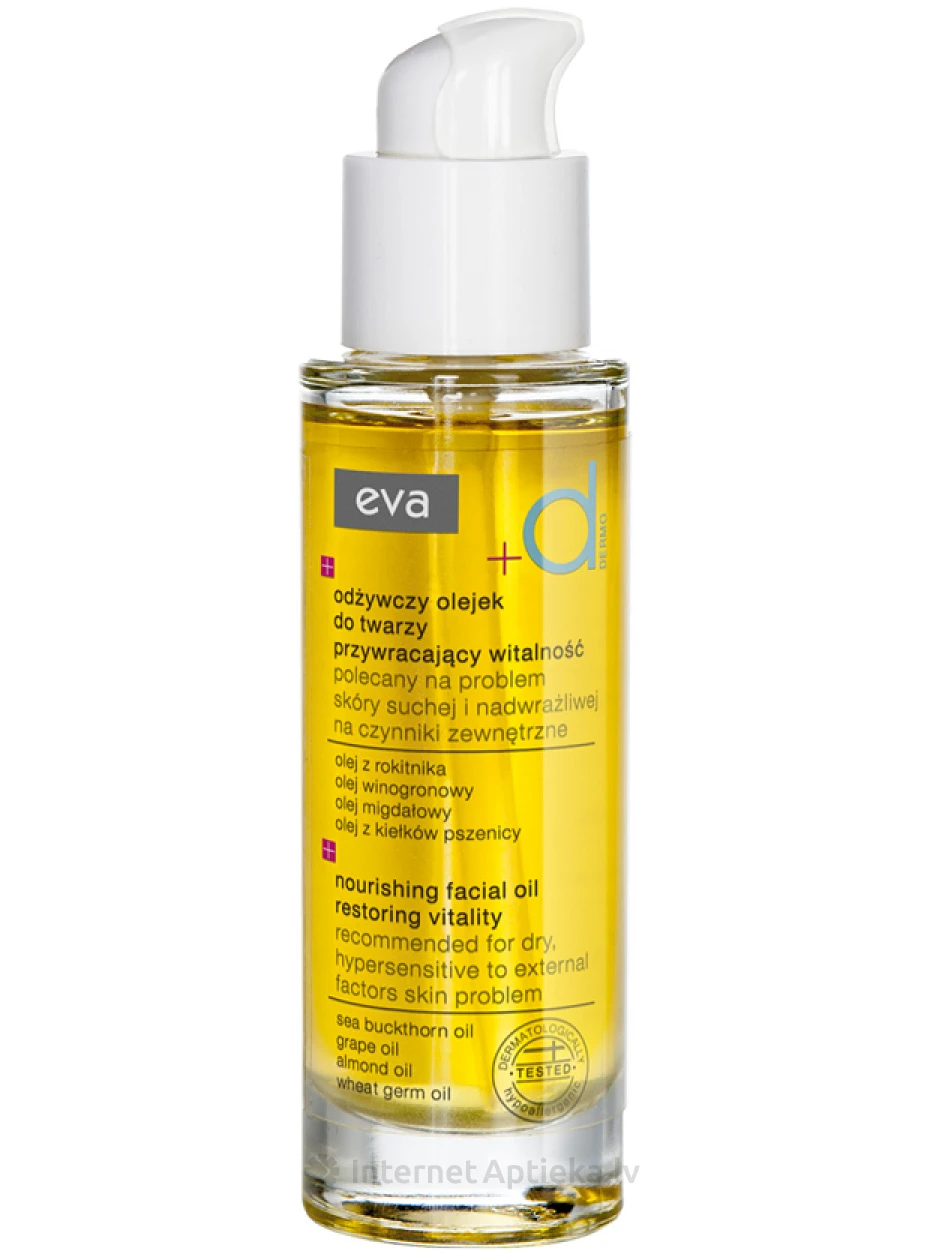 Eva Dermo питательное масло для лица, 30 мл | internetaptieka.lv