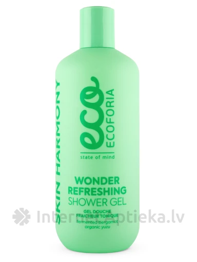 ECOFORIA Освежающий гель для душа Wonder, 400 мл | internetaptieka.lv